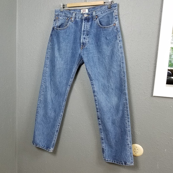 Levi's Other - Levis 501 Button Fly jeans 100% cotton 34 x 30